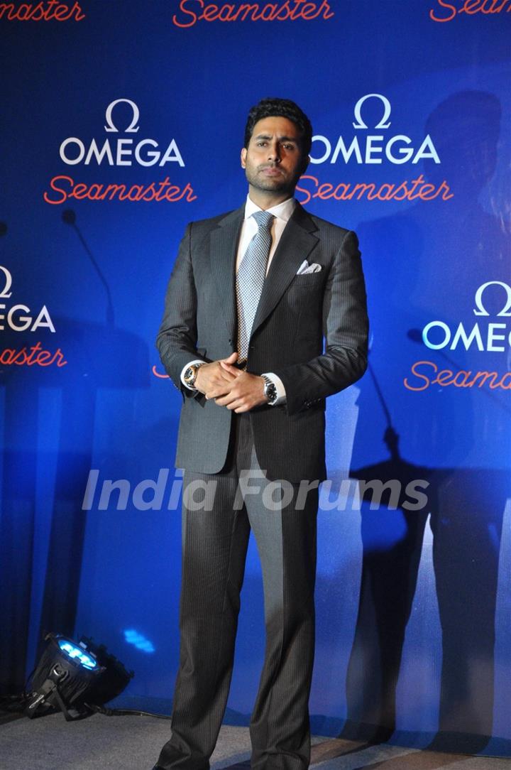 Abhishek Bachchan launches Omega Seamaster Watches