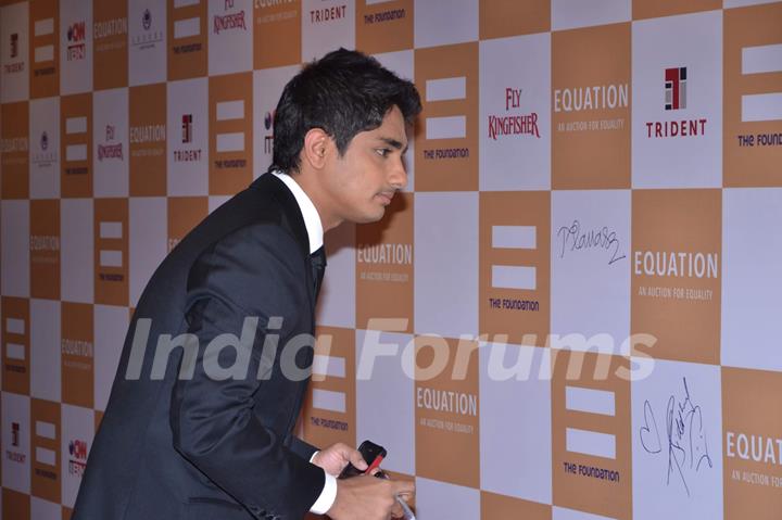 Celeb at Equation sports auction at Trident. .