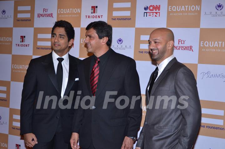 Celebs at Equation sports auction at Trident. .