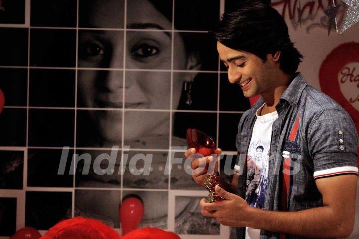 Shaheer sheikh as Anant Celebrating Navya birthday in Navya