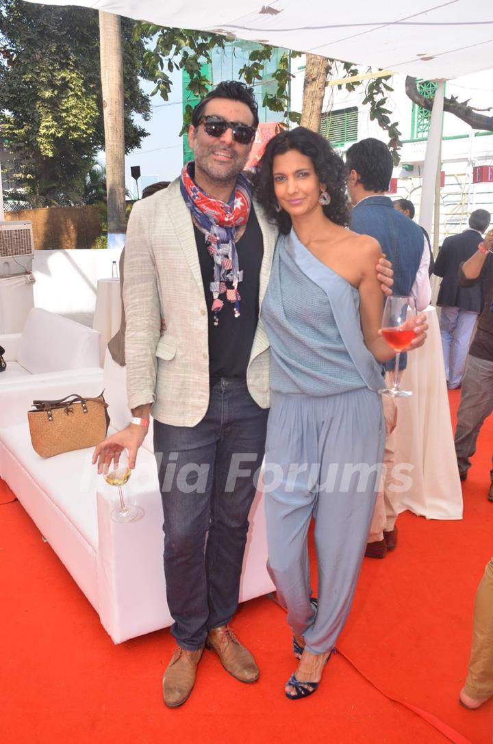 Poorna Jagannathan at Elle Race. .