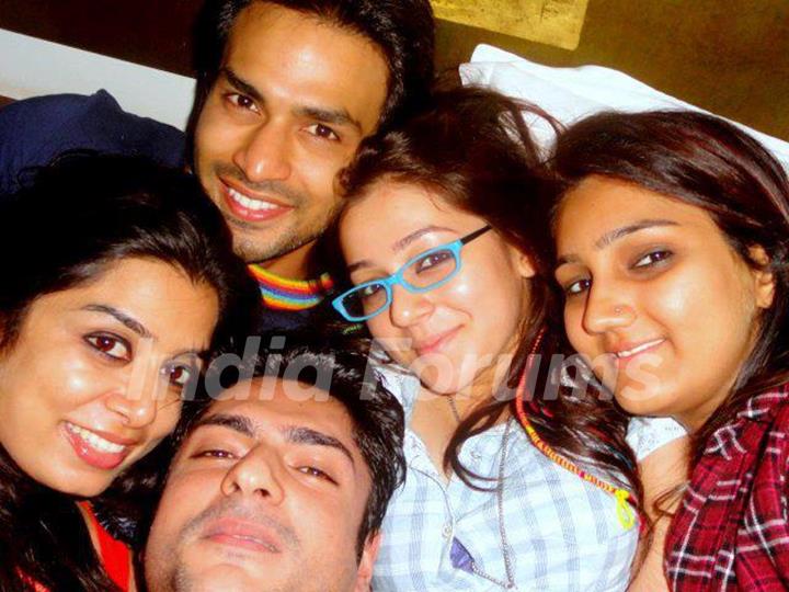 Priyal Gor and Ashish Kapoor with friends