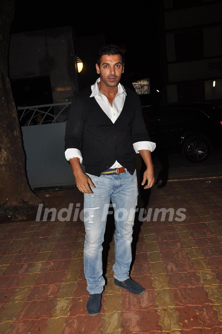 John Abraham launch Susy Matthew's book 'In a Bubble of Time' in Bandra, Mumbai