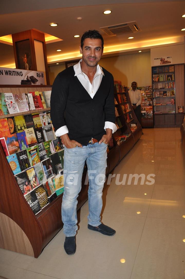 John Abraham launch Susy Matthew's book 'In a Bubble of Time' in Bandra, Mumbai