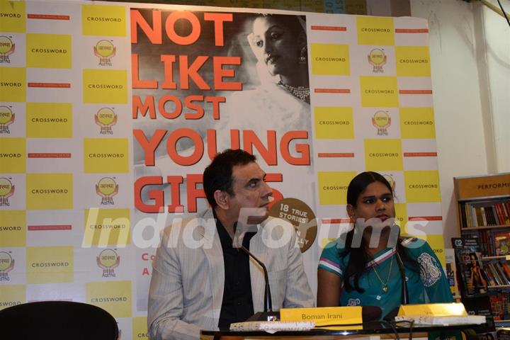 Boman Irani at Book launch Not Like Most Young Girls