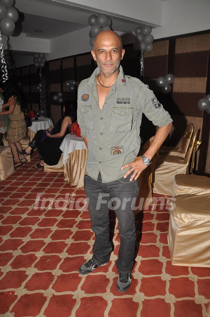 Rajesh Khera at Gurmeet Choudhary & Debina Bonnerjee 1st anniversary party