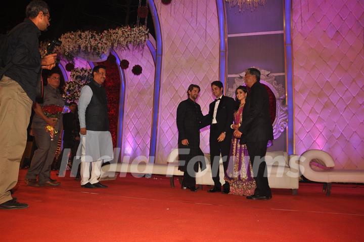 Vikas Kalantri's wedding reception