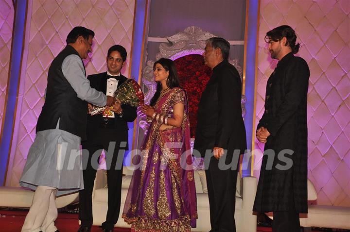 Vikas Kalantri's wedding reception