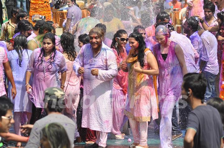 Colors Channel TV serials Artist celebrate Holi