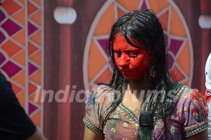 Colors Channel TV serials Artist celebrate Holi