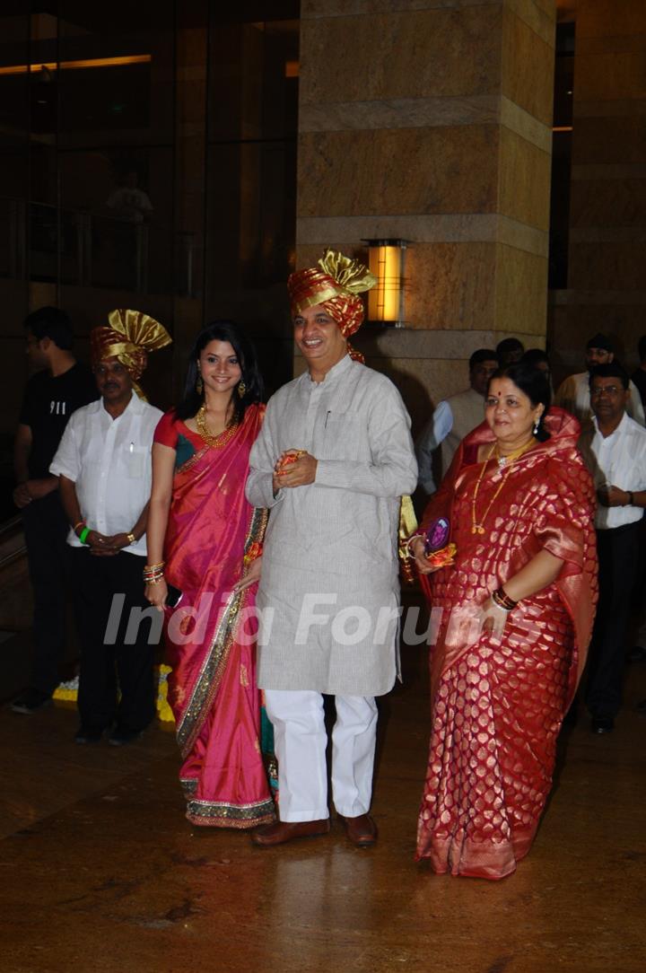 Dheeraj Deshmukh & Honey Bhagnani's Wedding Reception