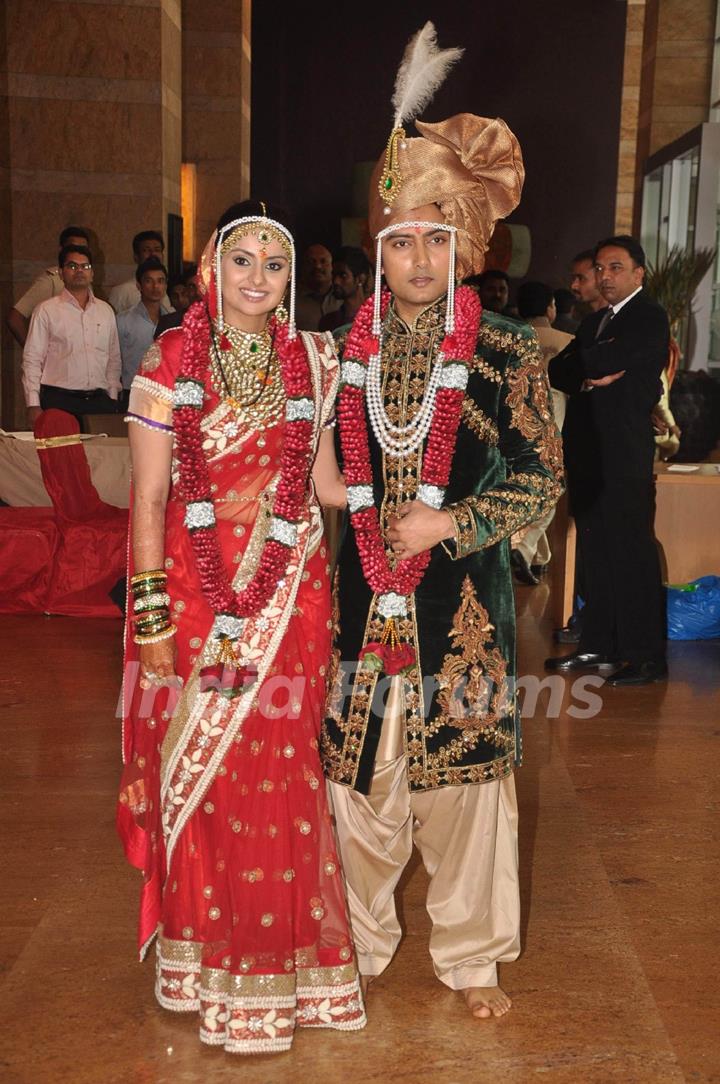 Dheeraj's wedding to Honey Bhagnani at Hotel Grand Hyatt. .