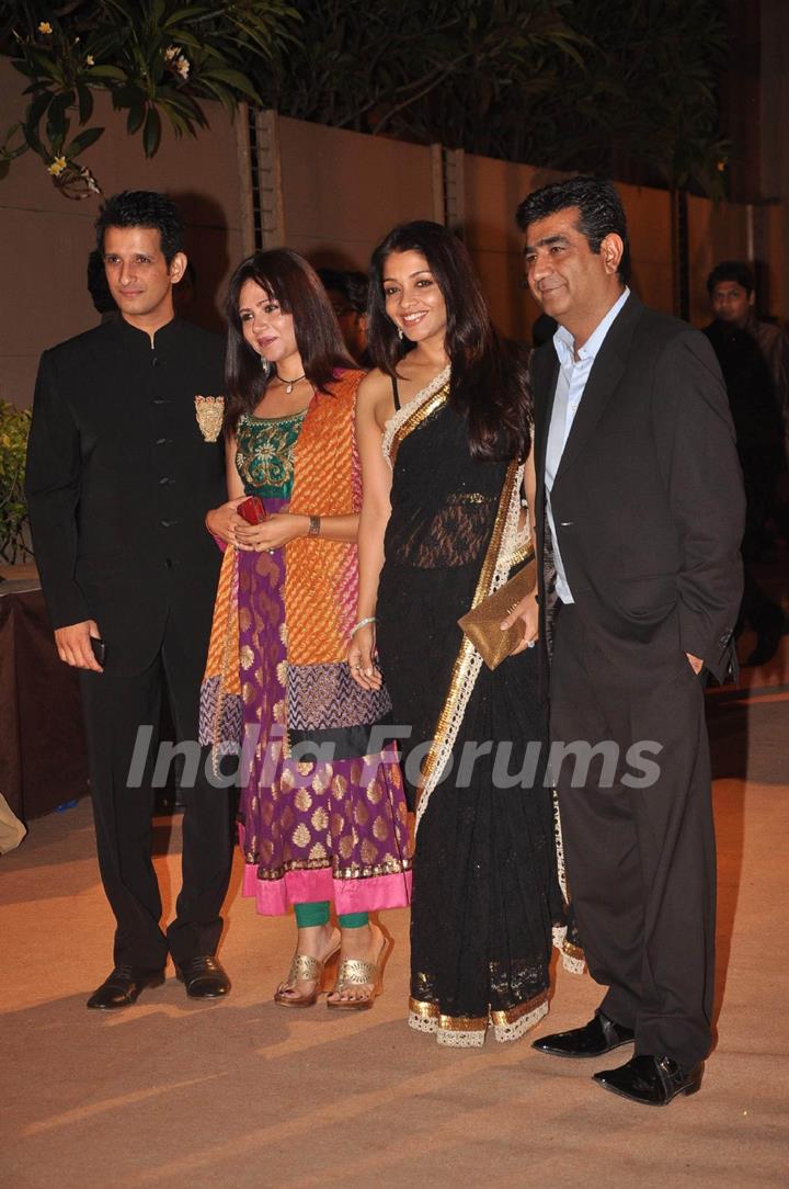 Celebs at Honey Bhagnani wedding reception. .