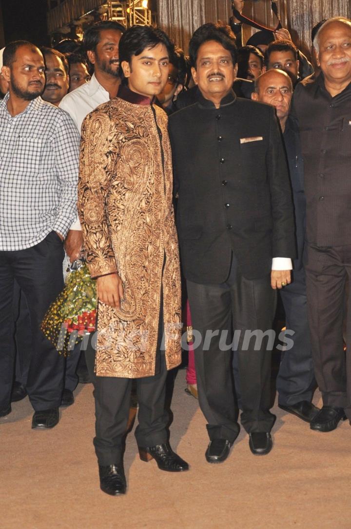 Dheeraj Deshmukh & Honey Bhagnani wedding reception at Hotel Taj Lands End in Mumbai