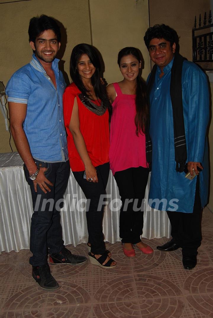 Rajan Shahi’s  on the set get together for Jamuna Paar