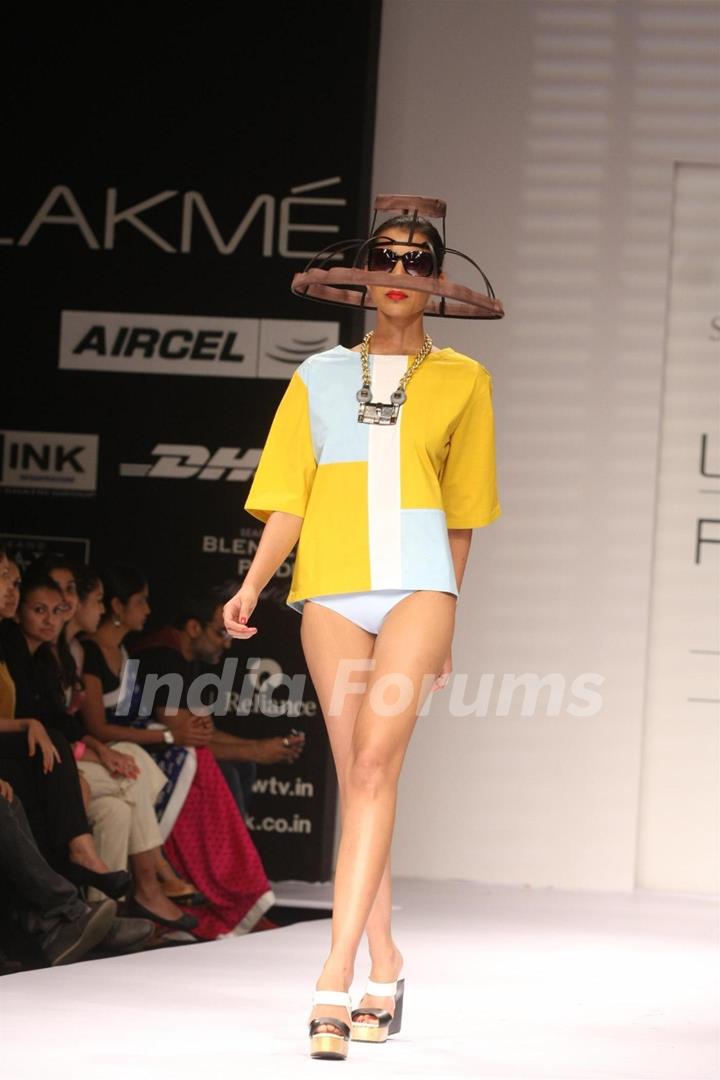 Celebs at Shrivan - Narresh's show at Lakme Fashion Week 2012 Day 1