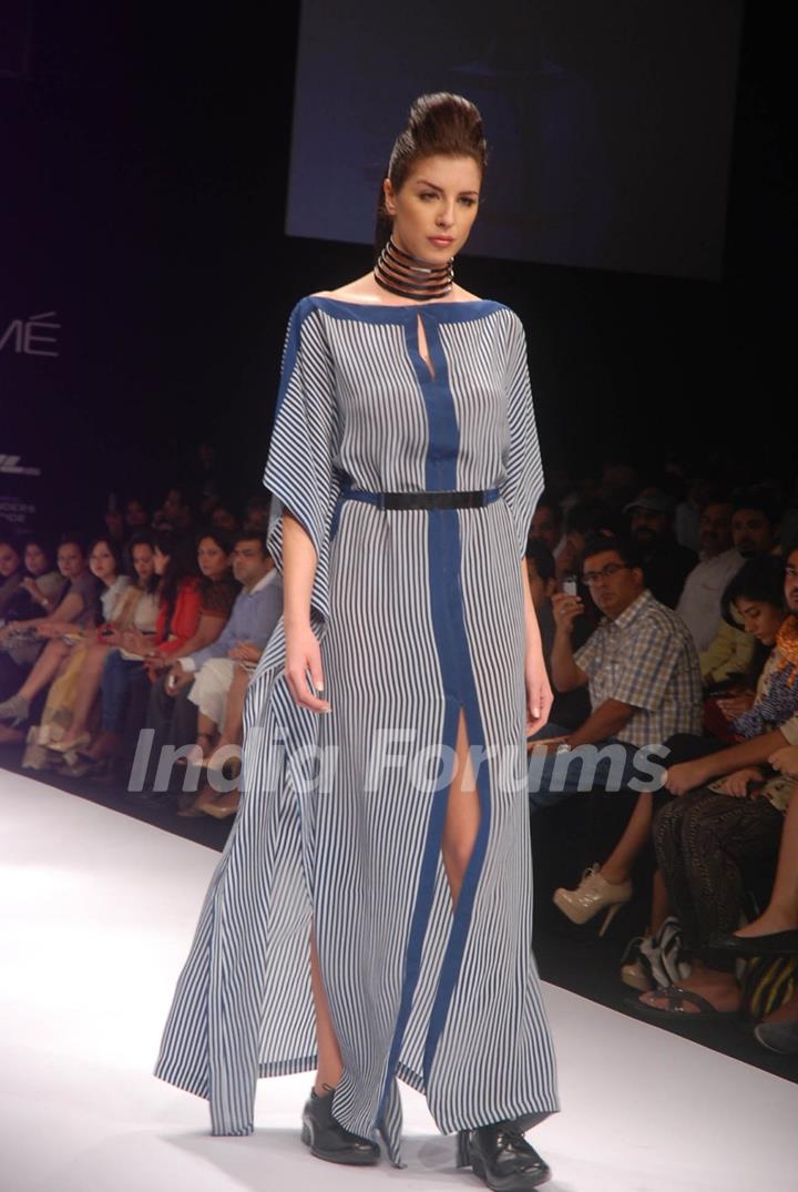 Gen Next show at Lakme Fashion Week day 1 at Grand Hyatt in Mumbai. .