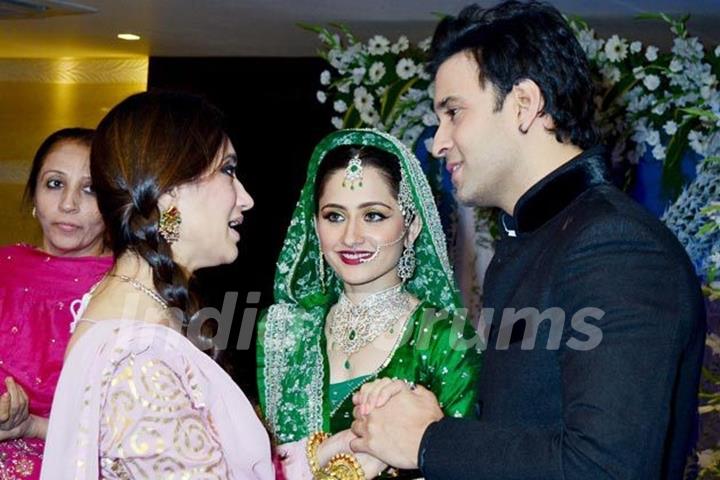 Aamir Ali and Sanjeeda Sheikh's wedding at Khar Gymkhana