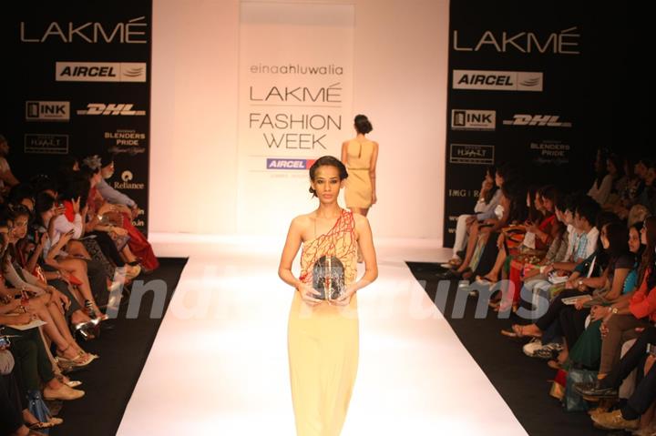 Eina Ahluwalia Show at Lakme Fashion Week Summer / Resort 2012