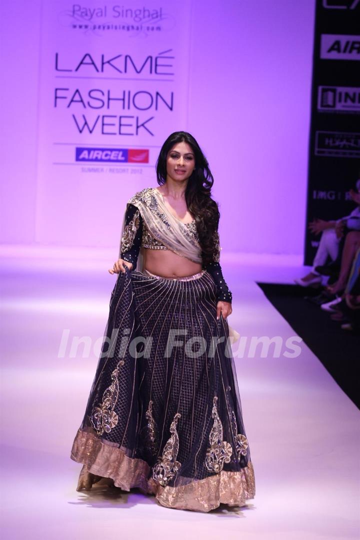 Payal Singhal Show at Lakme Fashion Week Summer / Resort 2012