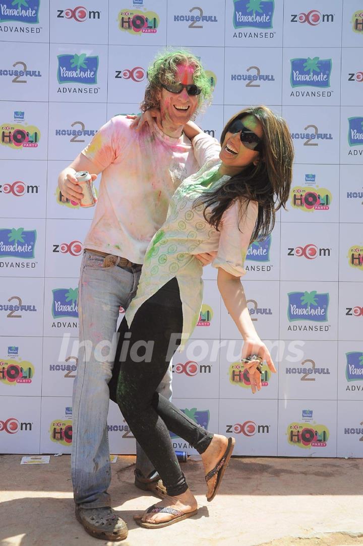 Celebs at Zoom Holi bash. .