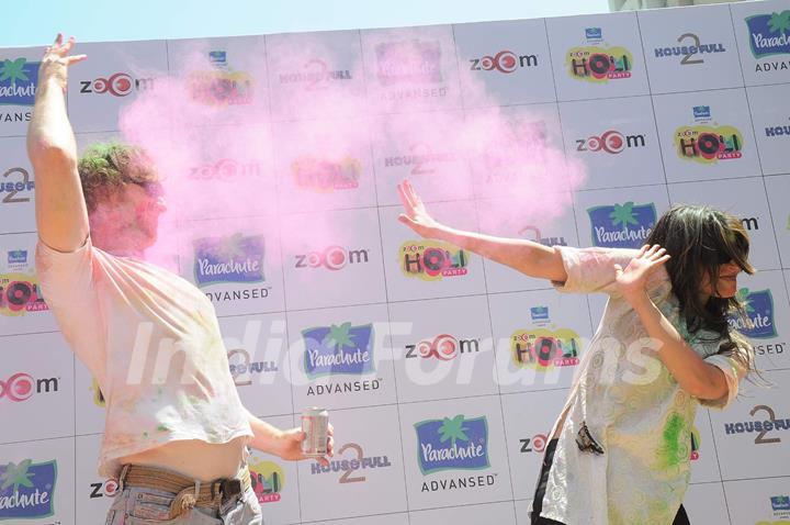 Celebs at Zoom Holi bash. .