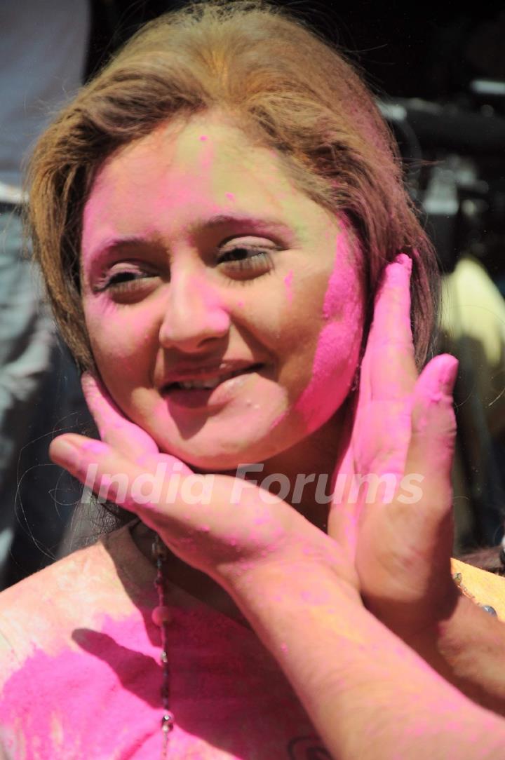 Celebs at Zoom Holi bash. .