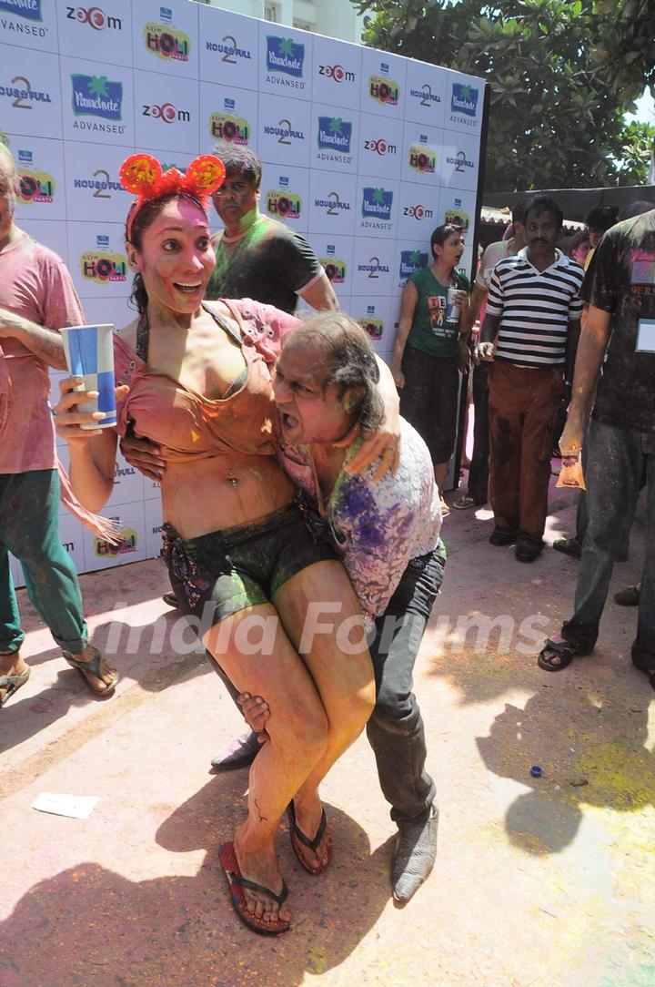 Celebs at Zoom Holi bash. .