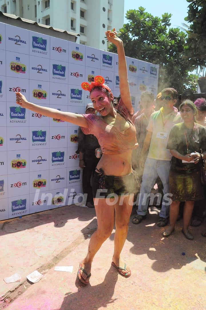 Celebs at Zoom Holi bash. .