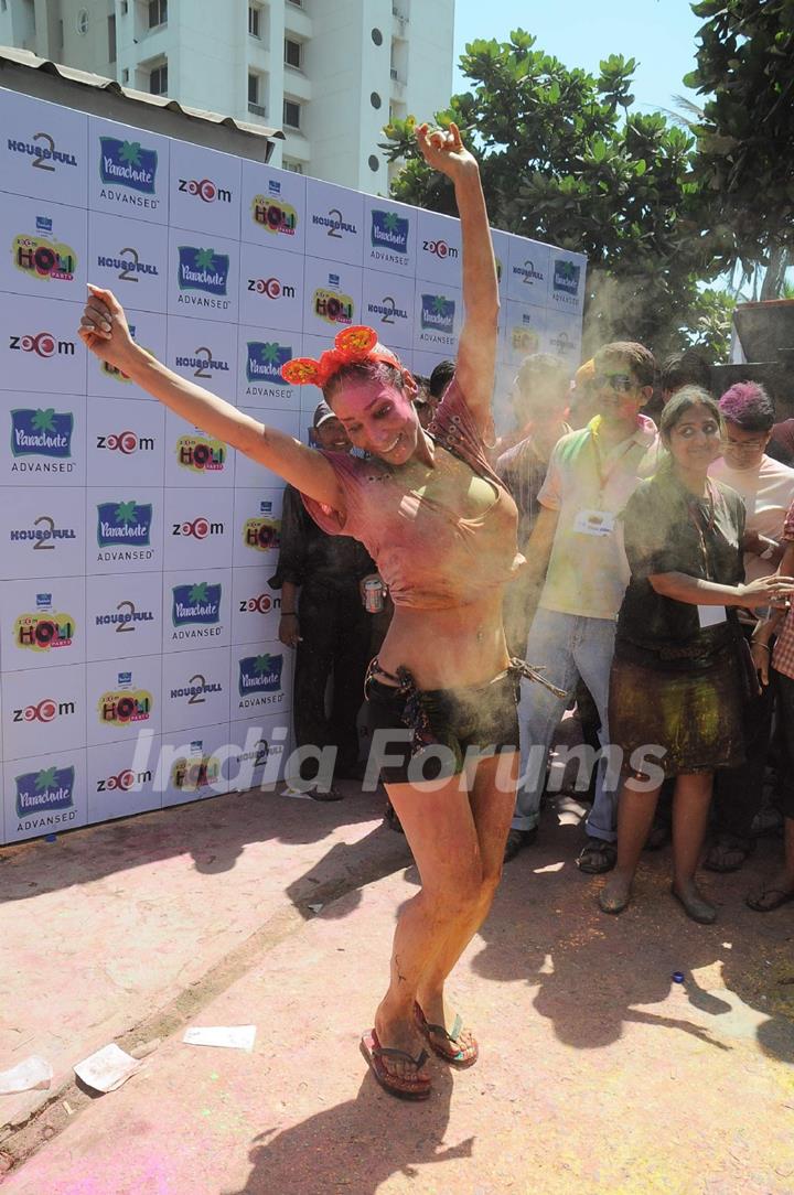 Celebs at Zoom Holi bash. .