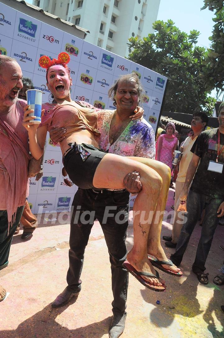 Celebs at Zoom Holi bash. .