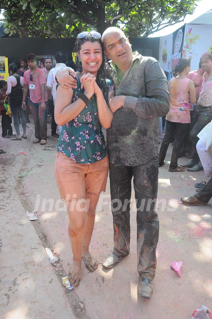 Celebs at Zoom Holi bash. .