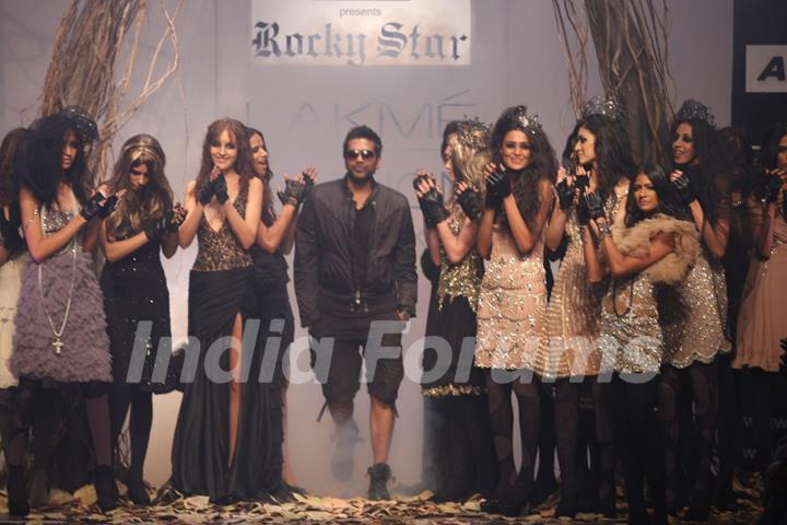 Bipasha Basu at designer Rocky S fashion show at LFW SummerResort 2012 at Hotel Grand Hyatt in Kalina, Mumbai