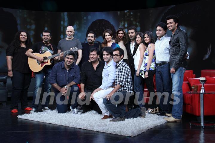 Celebs On the sets of NDTV show at Yashraj, Mumbai