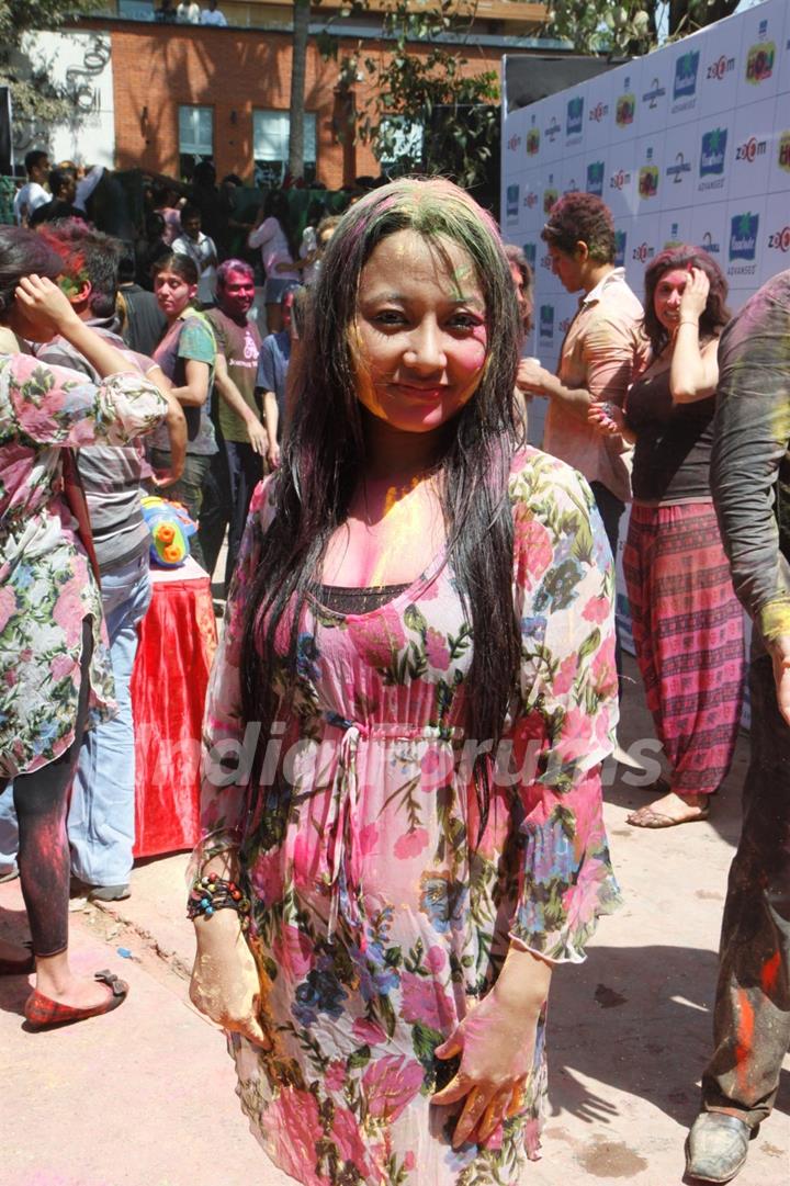 Celebs at Zoom Holi bash