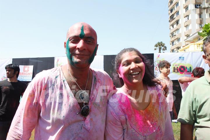 Celebs at Zoom Holi bash