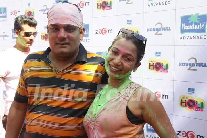 Celebs at Zoom Holi bash