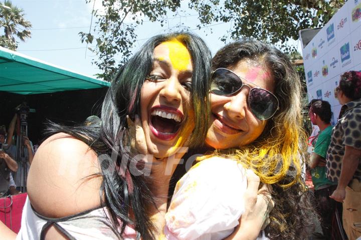 Celebs at Zoom Holi bash