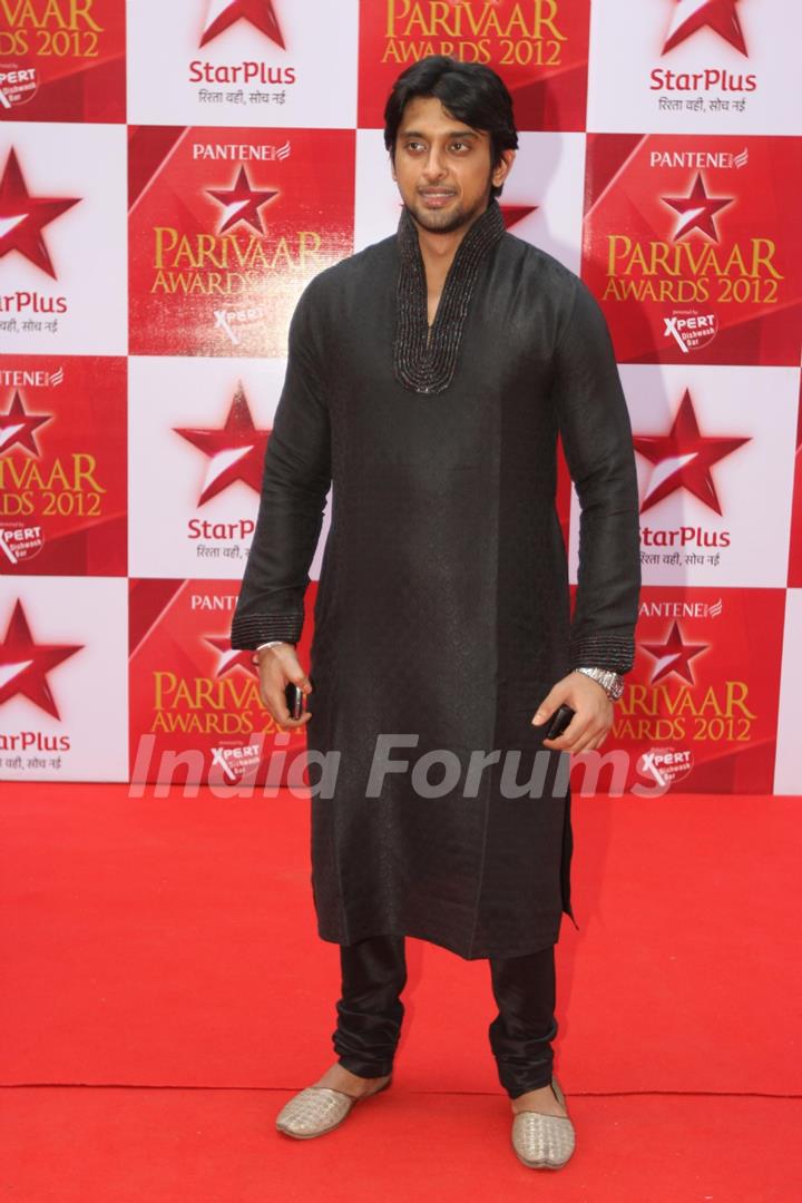 Abhaas Mehta at STAR Parivaar Awards Red Carpet