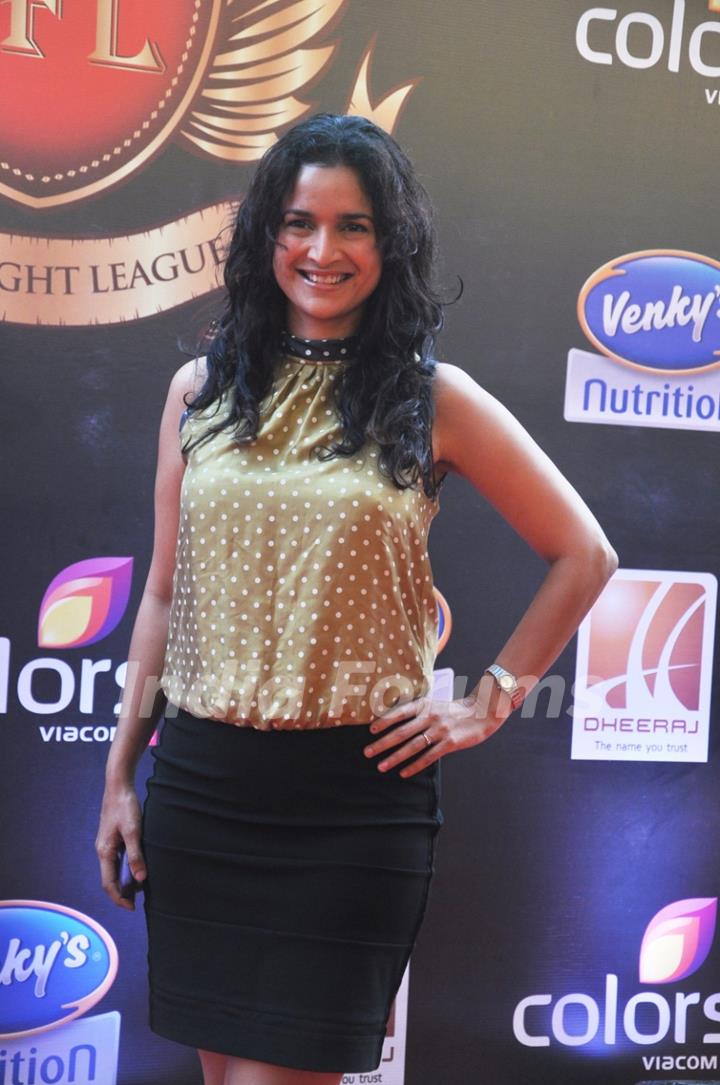 Sushma Reddy  at the inaugural Super Fight League