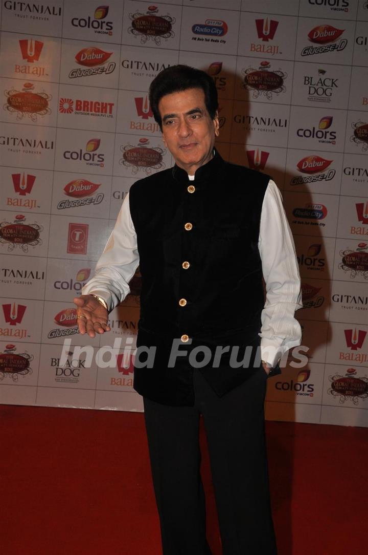 Jeetendra at Global Indian Film & TV Honours Awards 2012