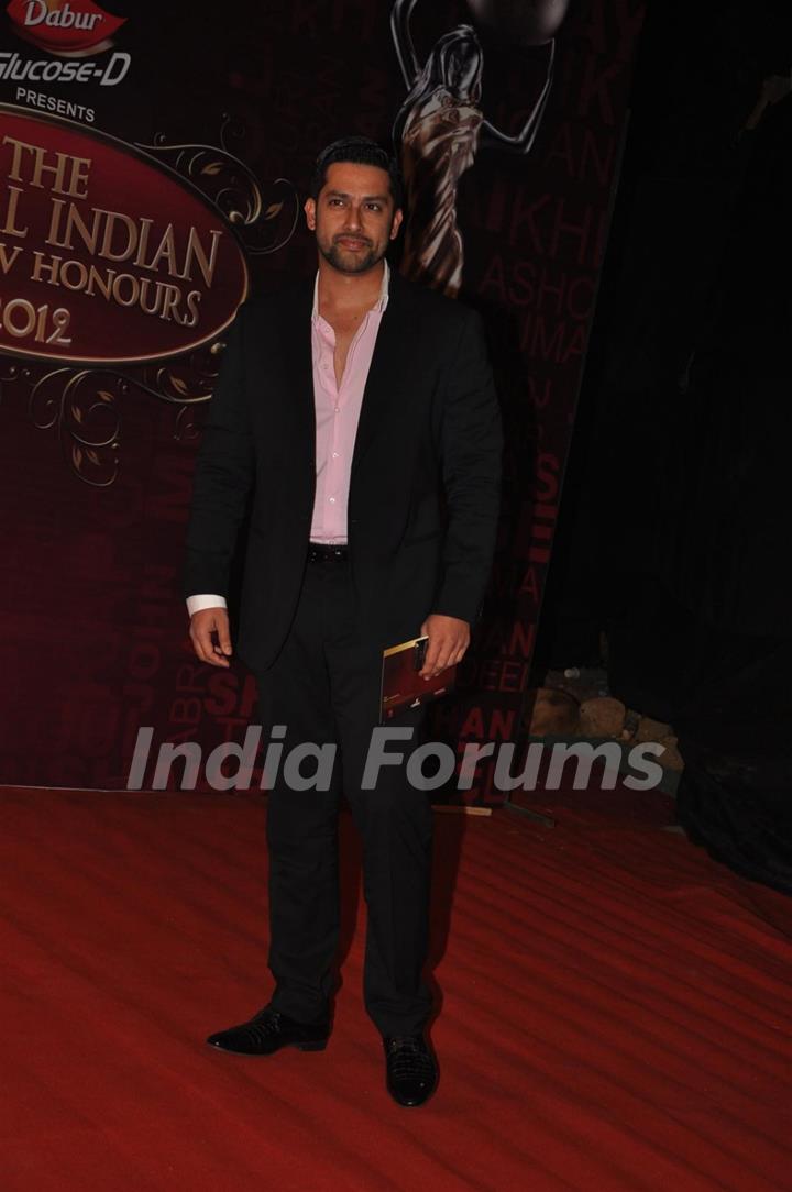 Aftab Shivdasani at Global Indian Film & TV Honours Awards 2012