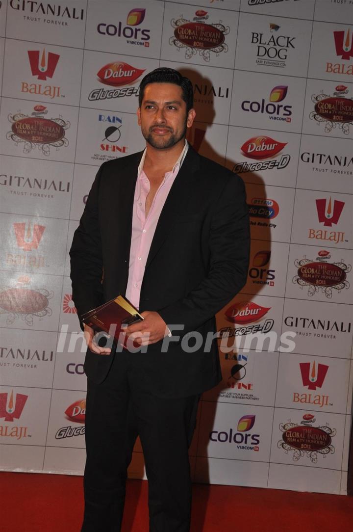 Aftab Shivdasani at Global Indian Film & TV Honours Awards 2012