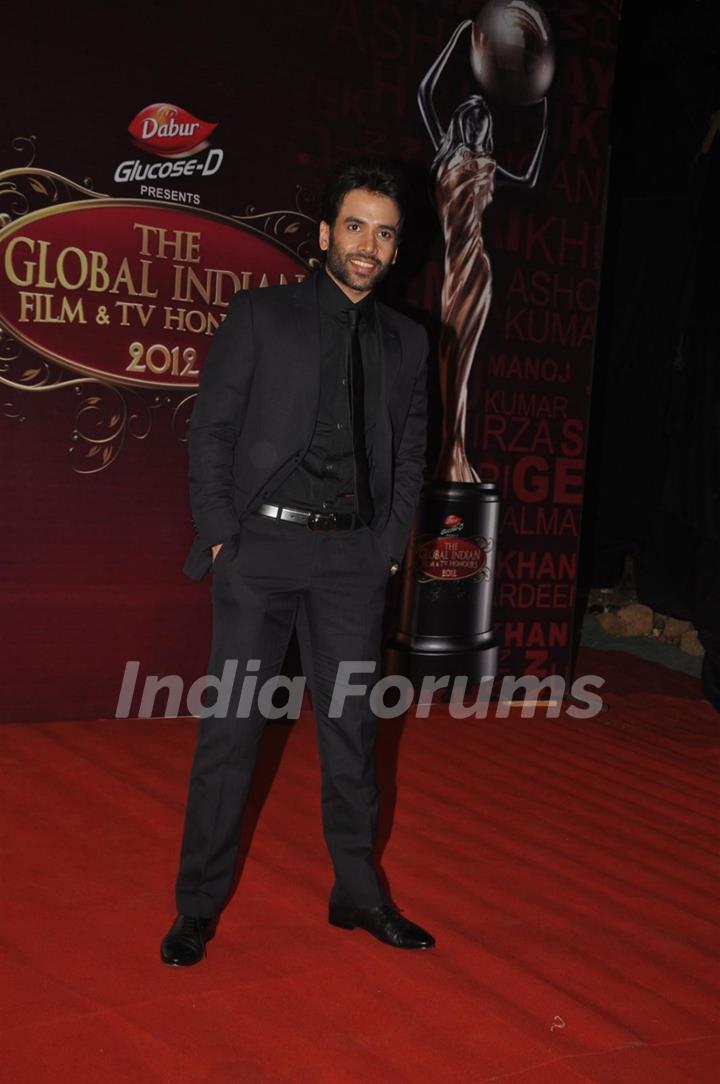 Tusshar Kapoor at Global Indian Film & TV Honours Awards 2012