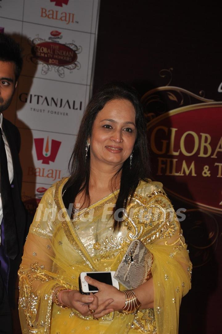 Smita Thackarey at Global Indian Film & TV Honours Awards 2012