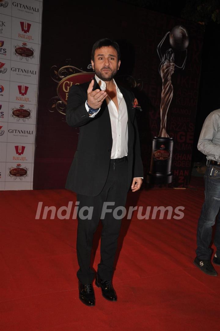 Saif Ali Khan at Global Indian Film & TV Honours Awards 2012