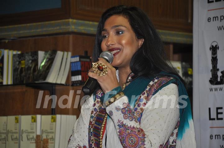 Rituparna Sengupta and Murzban Shroff at book launch