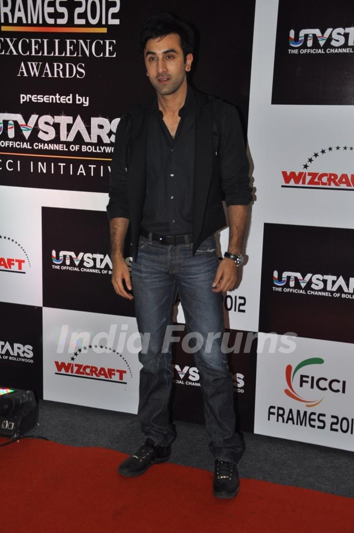 Celebs at FICCI FRAMES 2012 AWARDS at Hotel Renaissance in Powai, Mumbai