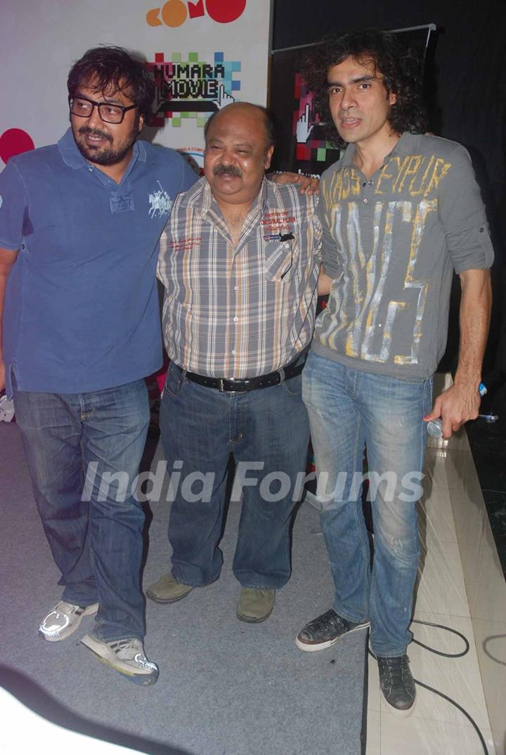 Imtiaz Ali and Anurag Kashyap at Wassup Andheri fest in Mumbai. .