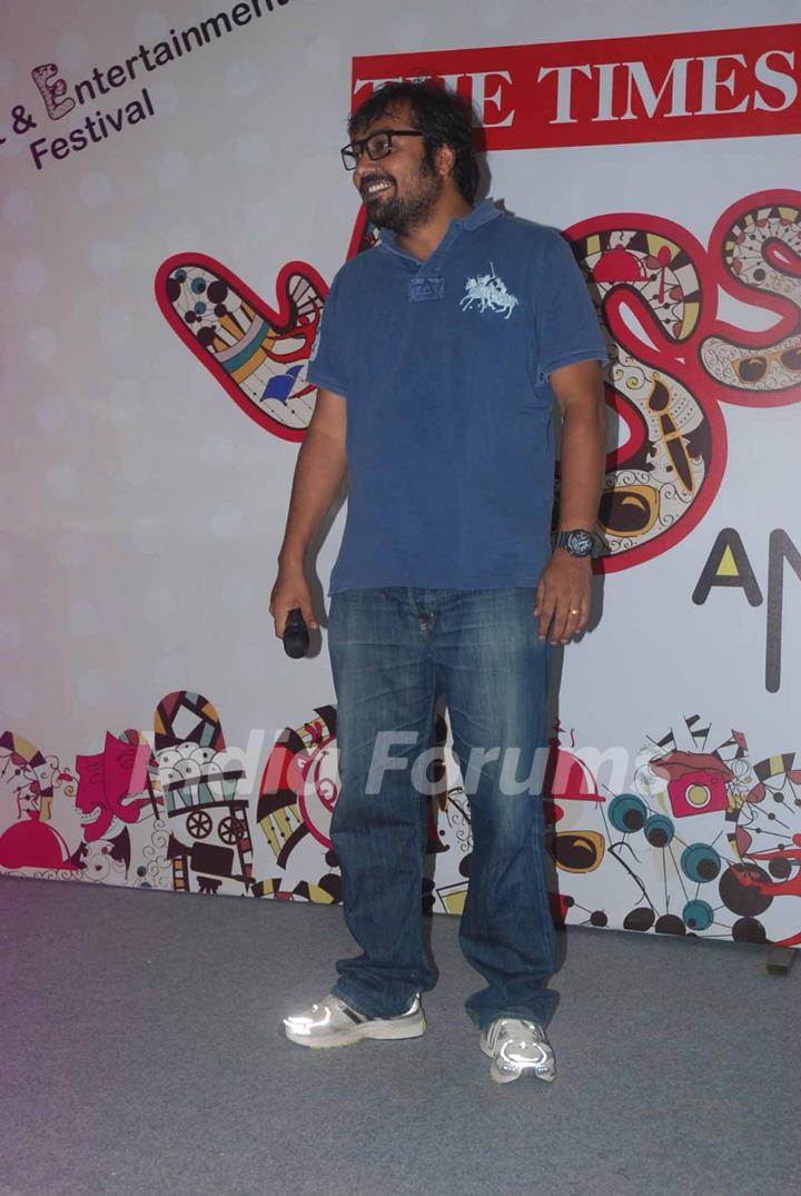 Anurag Kashyap at Wassup Andheri fest in Mumbai. .